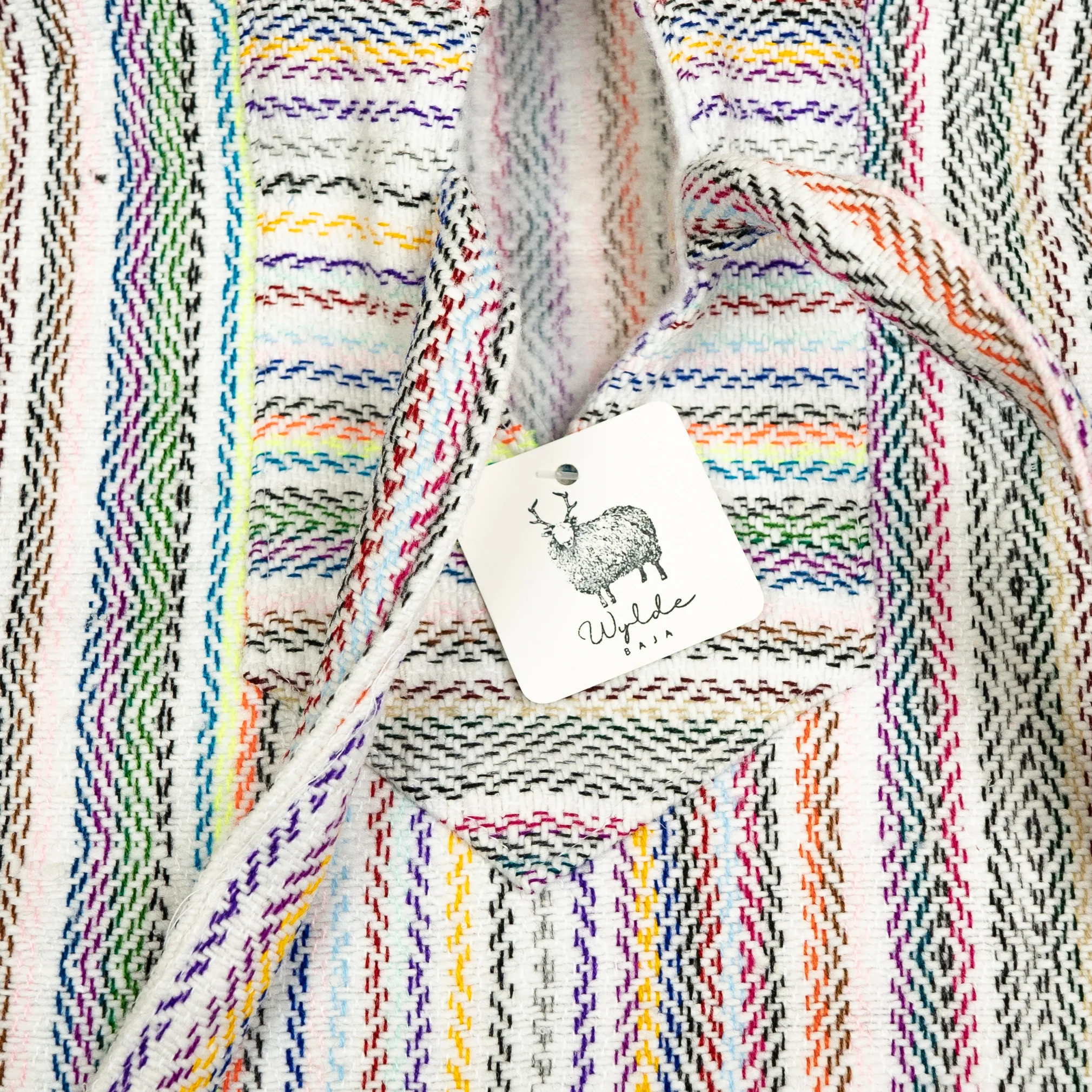 Crema Mexican Drug Rug Baja Hoodie - Image 6