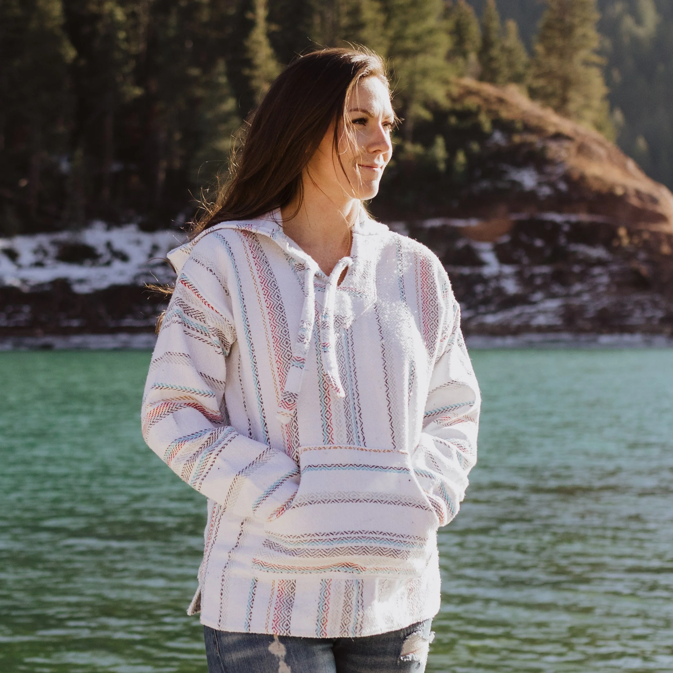 El Gringo Mexican Drug Rug Baja Hoodie - Image 3