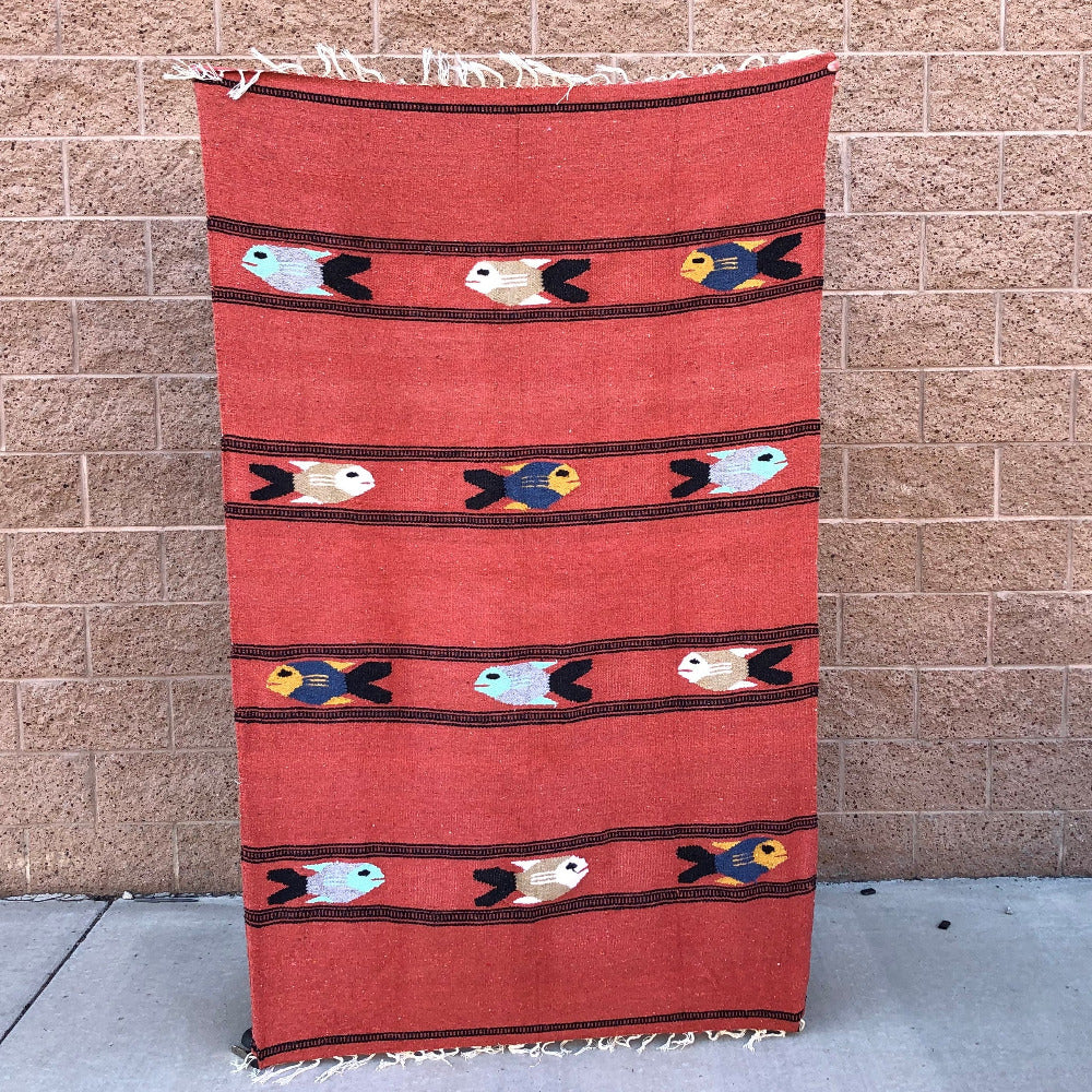 Fish Design - Mexican Blanket [MULTIPLE COLORS] - Image 4