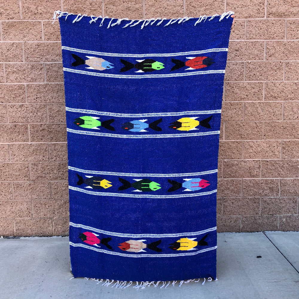 Fish Design - Mexican Blanket [MULTIPLE COLORS] - Image 6