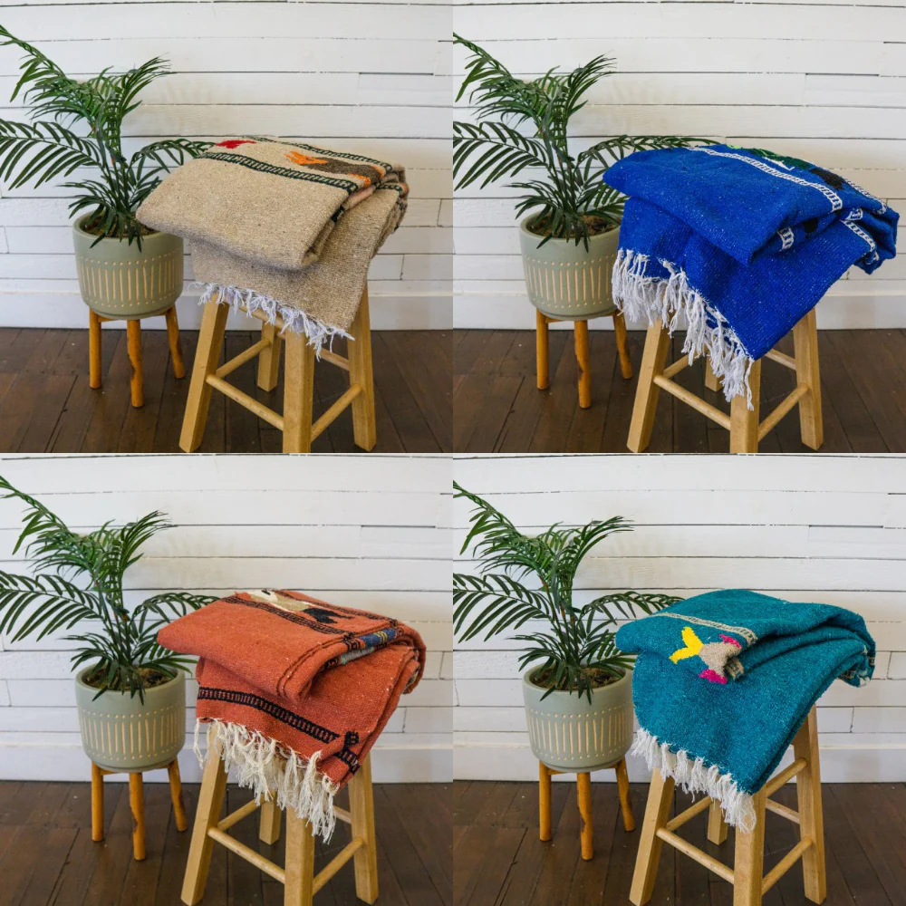 Fish Design - Mexican Blanket [MULTIPLE COLORS] - Image 7