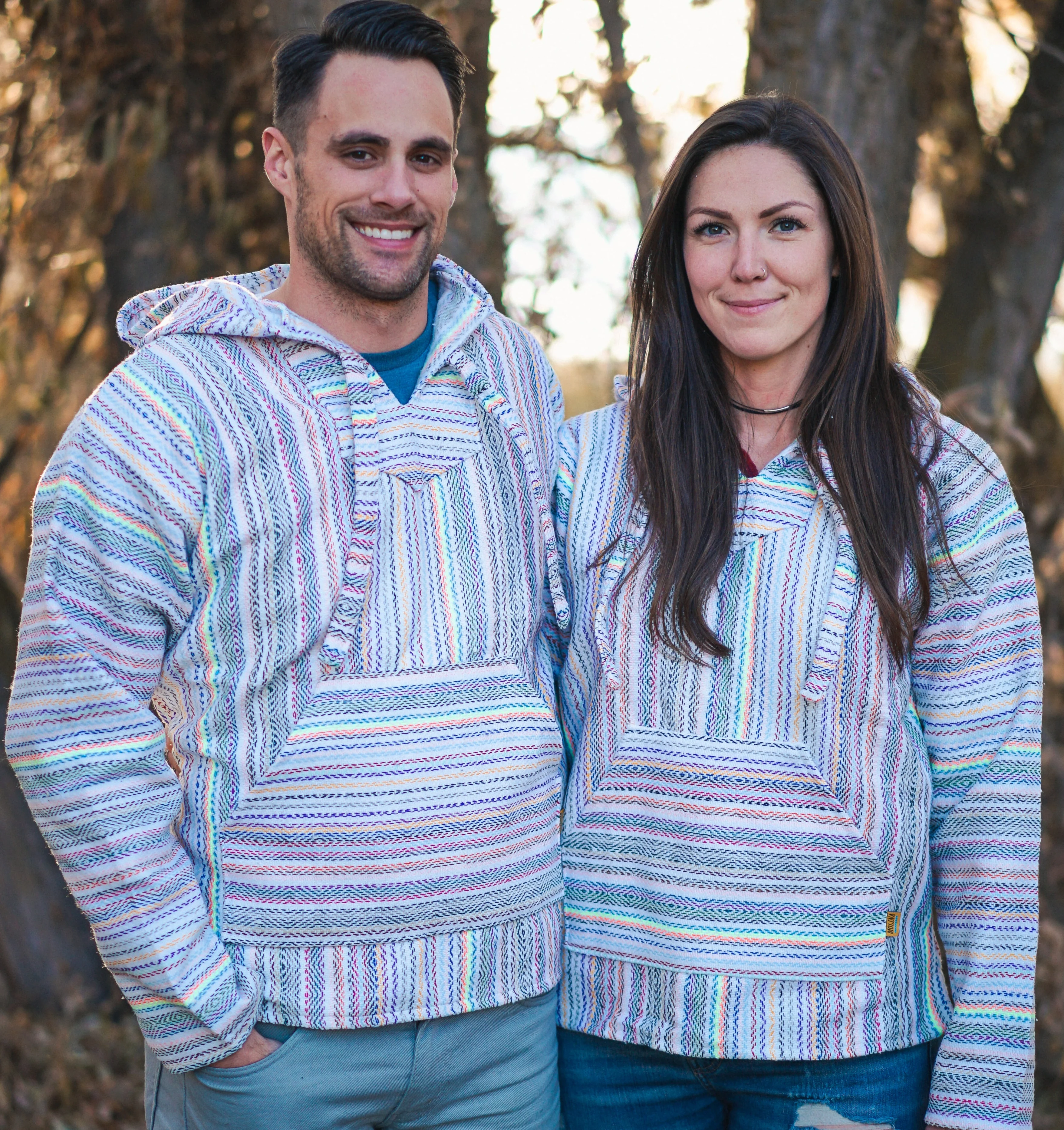 Crema Mexican Drug Rug Baja Hoodie - Image 5