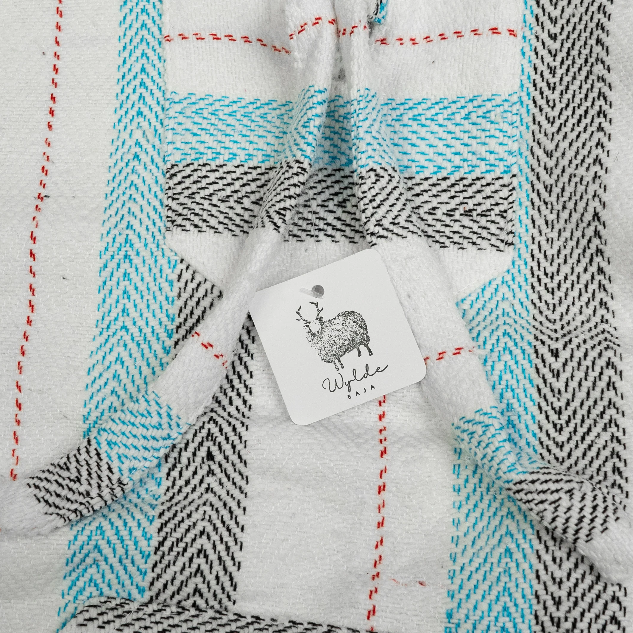 Tormenta Blue Mexican Drug Rug Baja Hoodie - Image 6