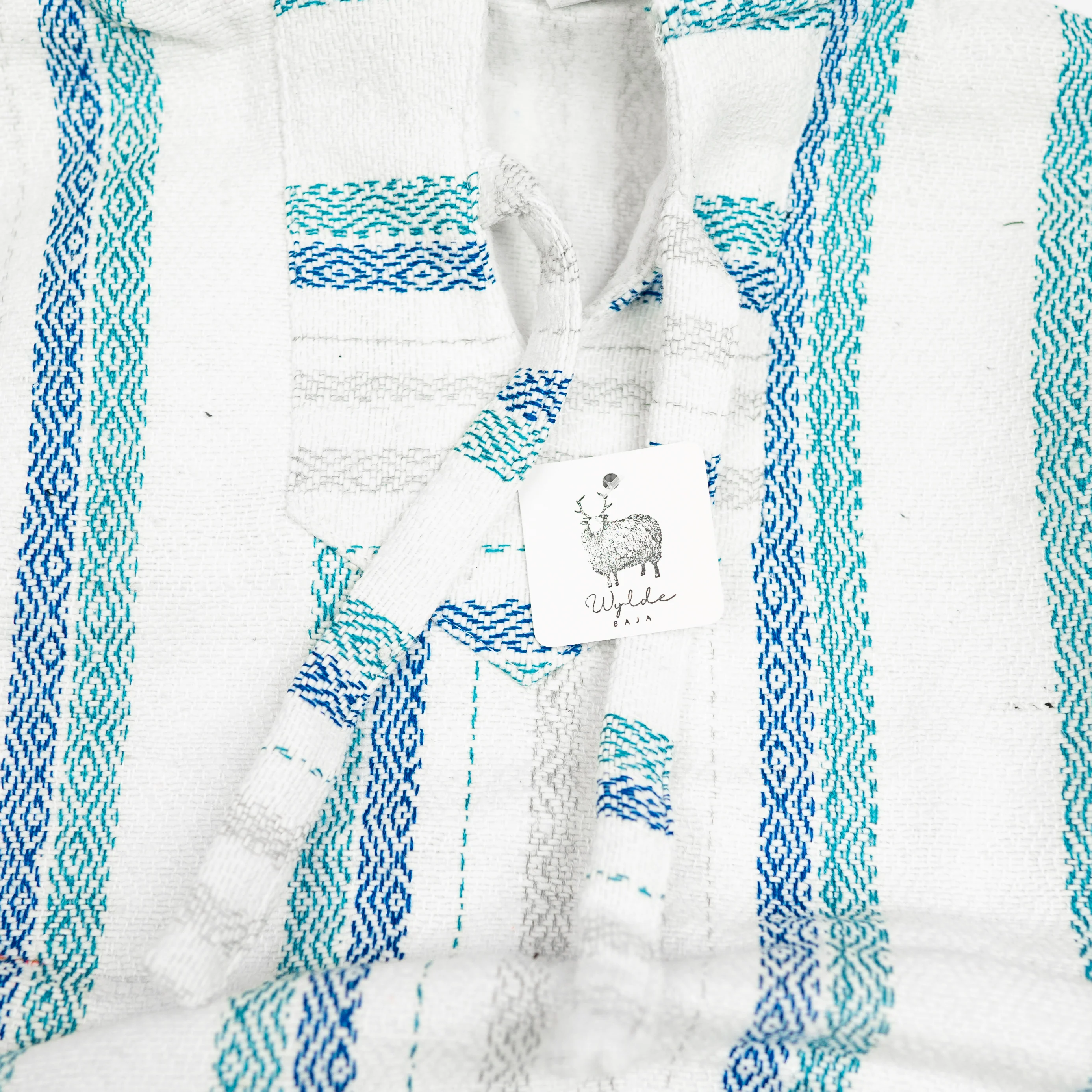 Ola Baja Mexican Drug Rug Baja Hoodie - Image 4
