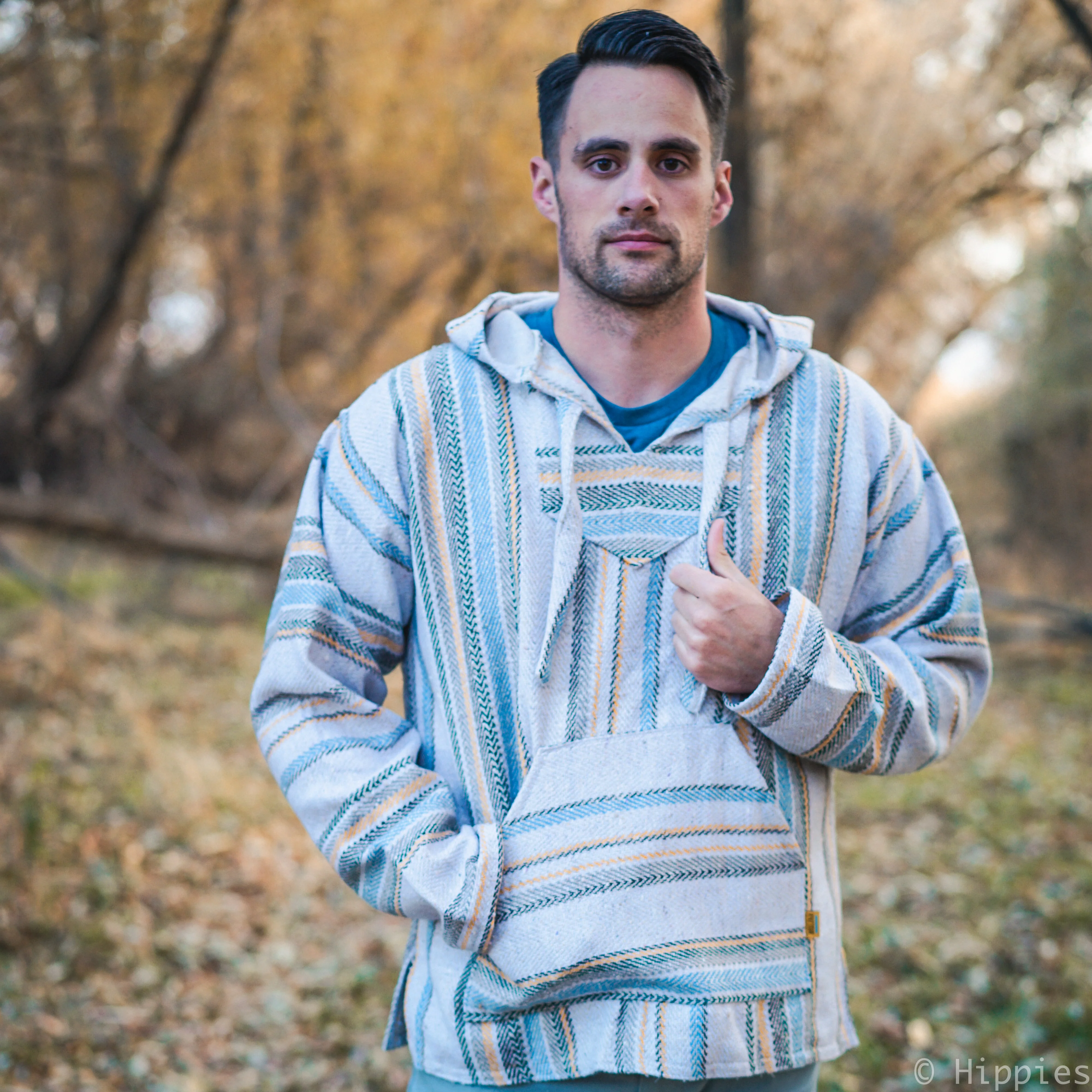 Paradise View Mexican Drug Rug Baja Hoodie - Image 4