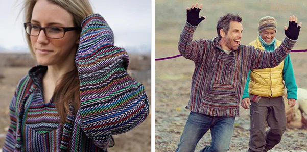 Walter Mitty Mexican Drug Rug Baja Hoodie - Image 3